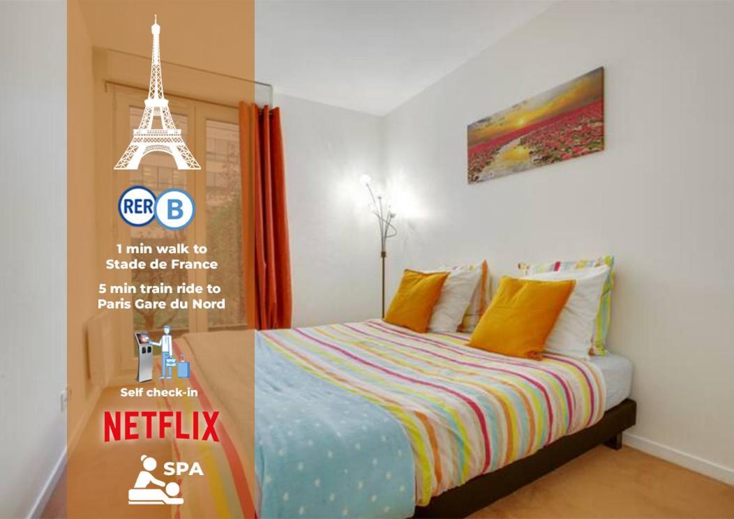 StayLib - Garden Flat 45m2 Paris Stade de France Saint-Denis  Exterior foto